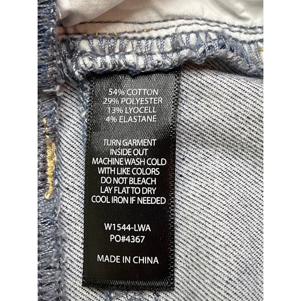 Betabrand 4-Pocket Bootcut Yoga Denim Jeans Pull-On Stretch Blue, Size Large - Picture 12 of 13